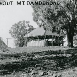 Mount Dandenong Trig Station c1920s.