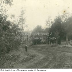 Forming New CRB Road near Summerlea Estate