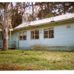 Farndons Hall in a state of disrepair probably 1990s. View from Farndons Road.