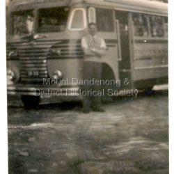 First forwrd control bus to operate out of Croydon station. Also the largest bus