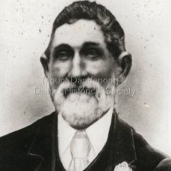 Charles Dorey, Grandfather of Iris Woolrich nee Dorey. Husband of Emma nee Biggin. Iris' father, Edwin Charles Dorey, born in 1855, was the first of of 10 siblings.