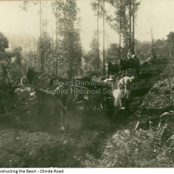 Constructing the Basin-Olinda Road