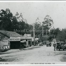 The main road, Olinda, Vic
