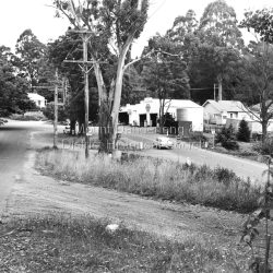 A view of Olinda in the early 1960s looking from the Kalorama side.
Monash Avenue on the left was part of the original Main Road before 1926. The patch of land between the two roads was reportedly used as a
butcher’s yard where the early settlers could collect freshly cut meat A view of Olinda in the early 1960s looking from the Kalorama side.
Monash Avenue on the left was part of the original Main Road before 1926. The patch of land between the two roads was reportedly used as a
butcher?s yard where the early settlers could collect freshly cut meat