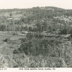 View from Mernda Road, Olinda, Vic