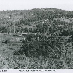 View from Mernda Road, Olinda, Vic