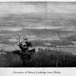 Photo, copied from the Tourists' Guide to the Dandenong Mountains (1904)