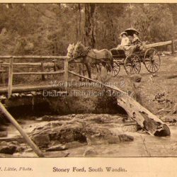 Photo, copied from the Tourists' Guide to the Dandenong Mountains (1904)