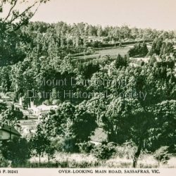 Overlooking main road, Sassafrass, Vic