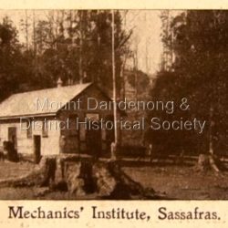 Photo, copied from the Tourists' Guide to the Dandenong Mountains (1904)