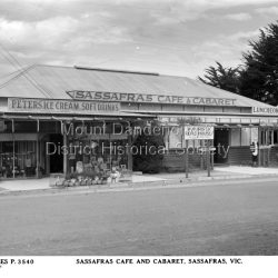 Sassafras Cabaret before it had the art deco frontage installed.